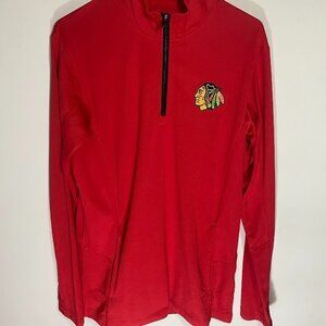 NHL Chicago Blackhawks Half Zip Pullover